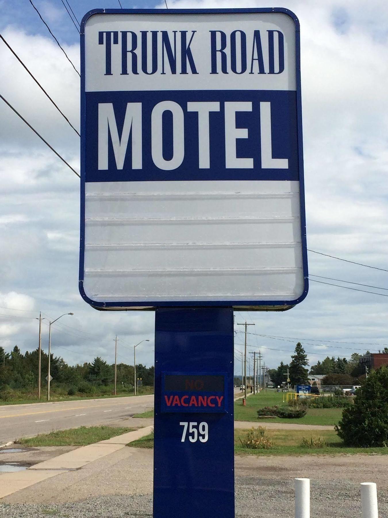 Trunk Road Motel Sault Ste. Marie Eksteriør bilde